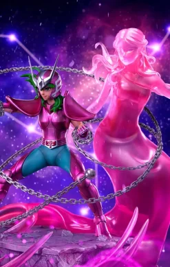 Andromeda Shun Deluxe Saint Seiya Art Scale 1/10 Iron Studios