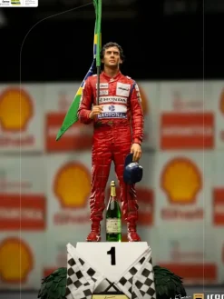 Ayrton Senna Deluxe - GP Brazil 1991 - Art Scale 1/10 - Iron Studios