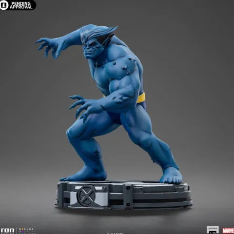 Beast XMen '97 Art Scale 1/10 Iron Studios