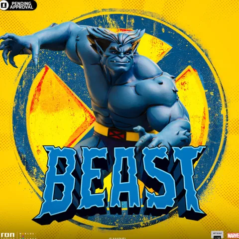 Beast XMen '97 Art Scale 1/10 Iron Studios