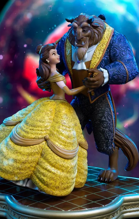Beauty and The Beast - Disney 100th - Beauty and The Beast - Art Scale 1/10 - Iron Studios