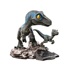 Blue and Beta Jurassic World: Dominion Minico Iron Studios