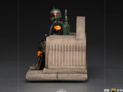 Boba Fett on Throne - Star Wars: The Mandalorian - Art Scale 1/10 - Iron Studios
