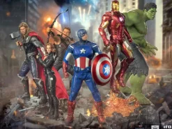 Captain America (Battle of New York) - The Infinity Saga - BDS Art Scale 1/10 - Iron Studios