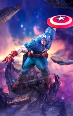 Captain America Deluxe Infinity Gauntlet Diorama BDS Art Scale 1/10 Iron Studios