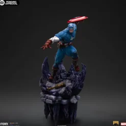 Captain America Deluxe Infinity Gauntlet Diorama BDS Art Scale 1/10 Iron Studios