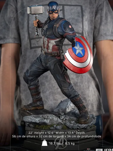 Captain America Infinity Saga Legacy Replica 1/4 Iron Studios