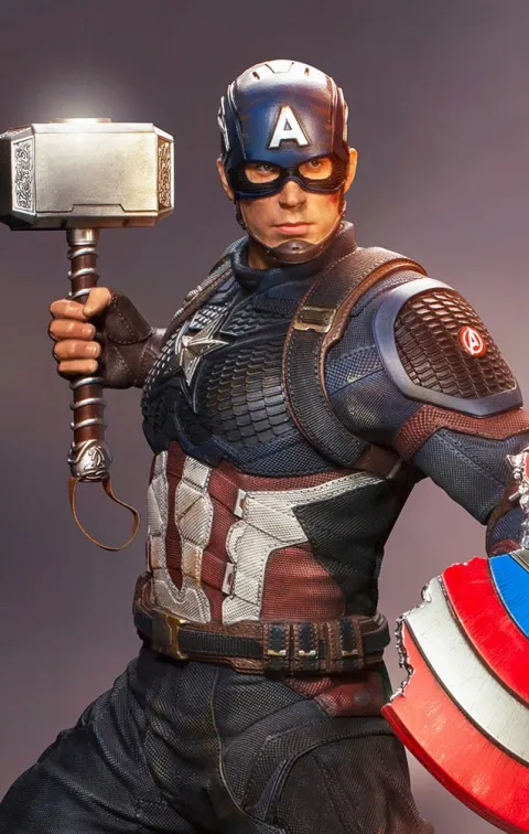 Captain America Infinity Saga Legacy Replica 1/4 Iron Studios