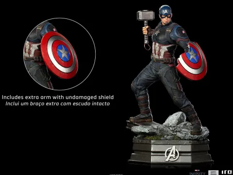 Captain America Infinity Saga Legacy Replica 1/4 Iron Studios