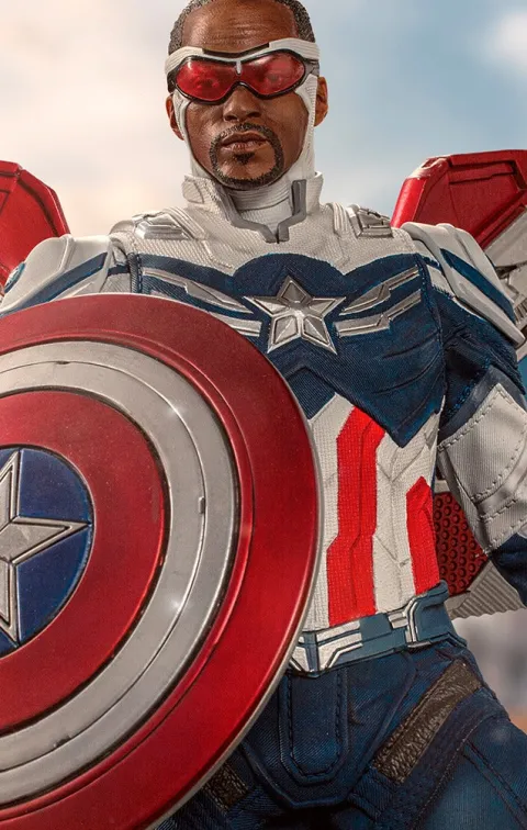 Captain America Sam Wilson (Complete Version) - The Falcon and the Winter Soldier - Legacy Replica 1/4 - Iron Studios