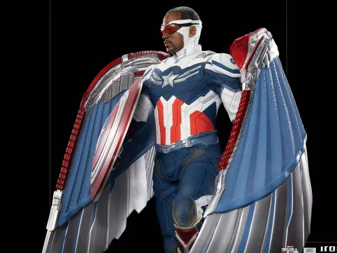 Captain America Sam Wilson (Complete Version) - The Falcon and the Winter Soldier - Legacy Replica 1/4 - Iron Studios