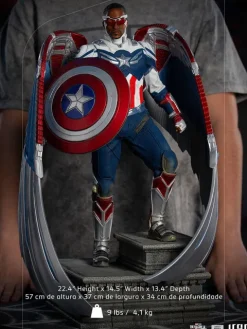Captain America Sam Wilson (Complete Version) - The Falcon and the Winter Soldier - Legacy Replica 1/4 - Iron Studios