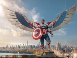 Captain America Sam Wilson (Open Wings Version) - The Falcon and the Winter Soldier - Legacy Replica 1/4 - Iron Studios
