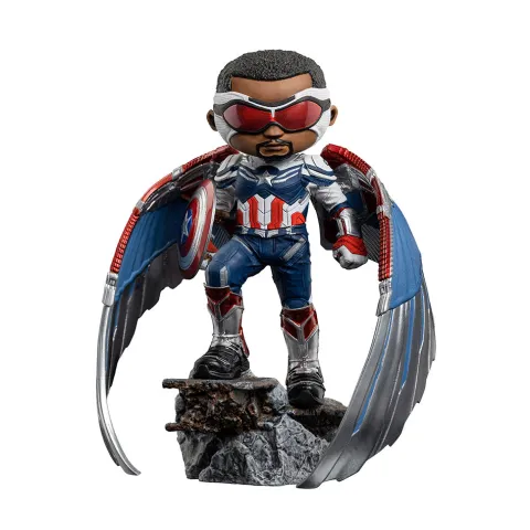 Captain America Sam Wilson The Falcon and the Winter Soldier Minico Iron Studios