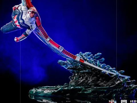 Captain America Sam Wilson - The Falcon and the Winter Soldier - BDS Art Scale 1/10 - Iron Studios