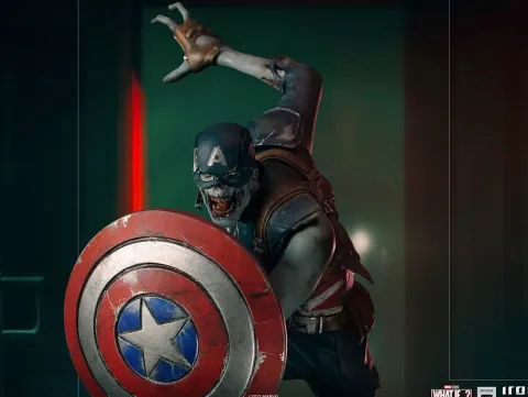 Captain America Zombie What If...? Art Scale 1/10 Iron Studios