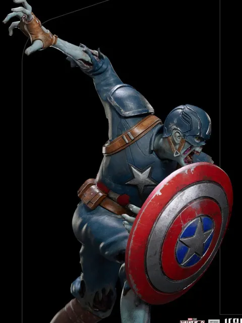 Captain America Zombie What If...? Art Scale 1/10 Iron Studios