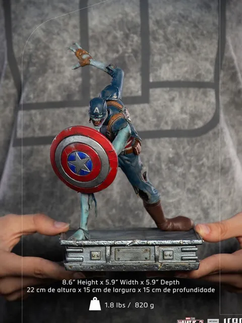 Captain America Zombie What If...? Art Scale 1/10 Iron Studios