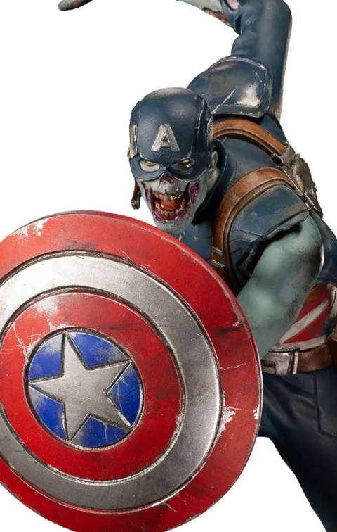 Captain America Zombie What If...? Art Scale 1/10 Iron Studios