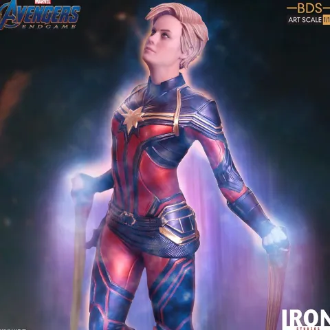 Captain Marvel - Avengers: Endgame - BDS Art Scale 1/10 - Iron Studios