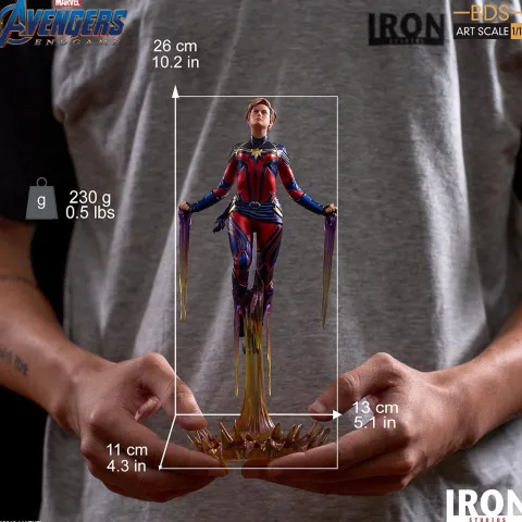 Captain Marvel - Avengers: Endgame - BDS Art Scale 1/10 - Iron Studios