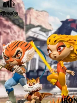 Cheetara and Snarf - Thundercats - Minico - Iron Studios