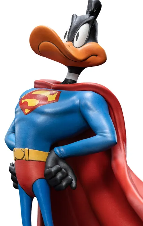 Daffy Duck Superman Space Jam: A New Legacy Art Scale 1/10 Iron Studios