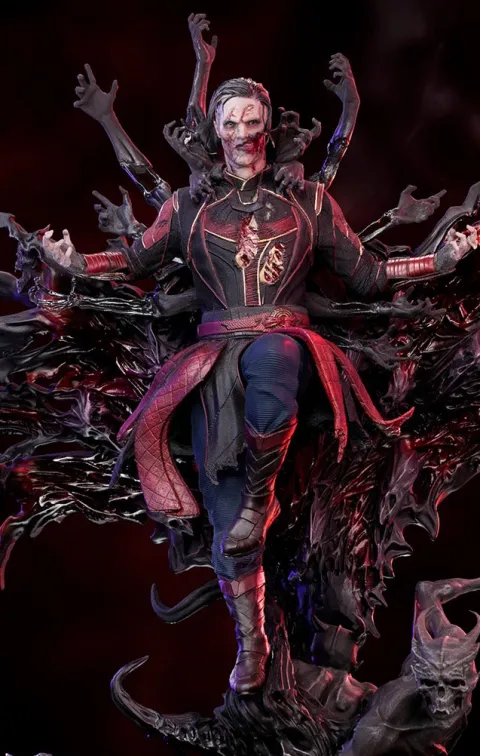 Dead Defender Strange Deluxe Doctor Strange In the Multiverse of Madness Art Scale 1/10 Iron Studios