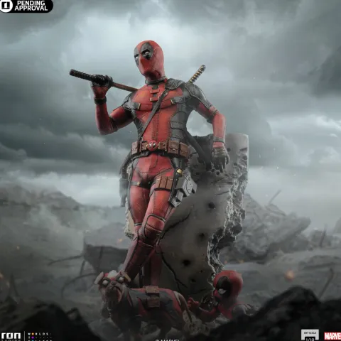 Deadpool Deadpool & Wolverine Art Scale 1/10 Iron Studios