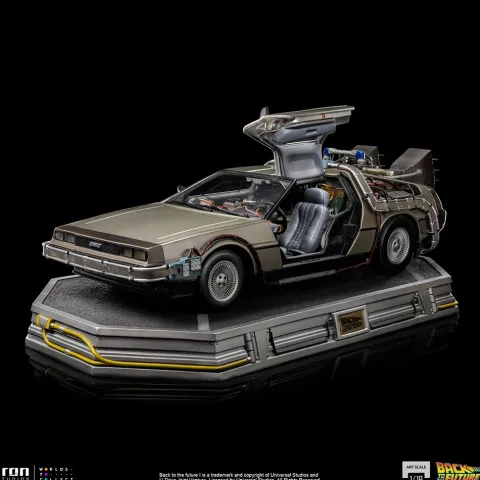 Delorean Back to the Future Art Scale 1/10 Iron Studios
