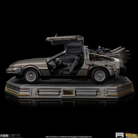Delorean Back to the Future Art Scale 1/10 Iron Studios