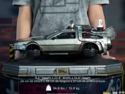Delorean Back to the Future II Art Scale 1/10 Iron Studios