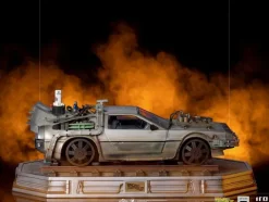 Delorean Back to the Future III Art Scale 1/10 Iron Studios