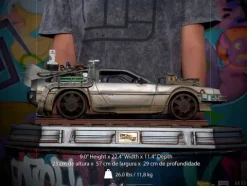 Delorean Back to the Future III Art Scale 1/10 Iron Studios