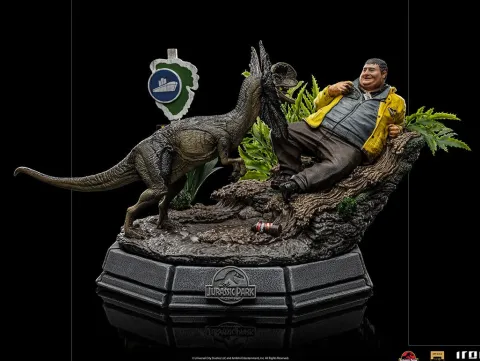 Dennis Nedry - Jurassic Park - Art Scale 1/10 - Iron Studios