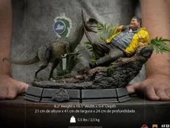 Dennis Nedry - Jurassic Park - Art Scale 1/10 - Iron Studios
