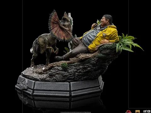Dennis Nedry - Jurassic Park - Art Scale 1/10 - Iron Studios