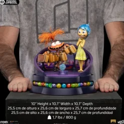 Digital Pre-Order - Statue Joy and Anxiety Deluxe - Inside Out 2 - Art Scale 1/10 - Iron Studios