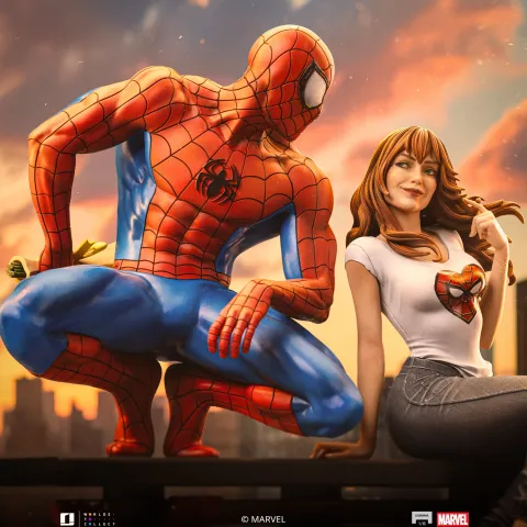 Digital Pre-Order - Statue Spider-Man and Mary Jane - Marvel Comics - Diorama 1/6 - Iron Studios
