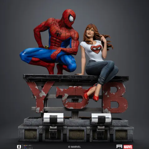 Digital Pre-Order - Statue Spider-Man and Mary Jane - Marvel Comics - Diorama 1/6 - Iron Studios