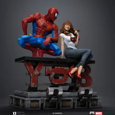 Digital Pre-Order - Statue Spider-Man and Mary Jane - Marvel Comics - Diorama 1/6 - Iron Studios