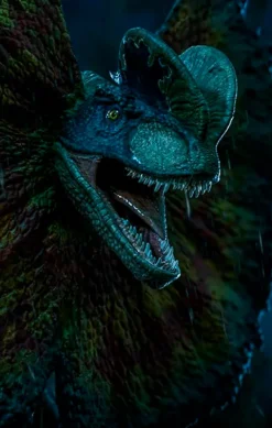 Dilophosaurus - Jurassic Park - Art Scale 1/10 - Iron Studios