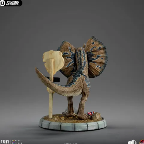 Dilophosaurus Jurassic Park Minico Iron Studios