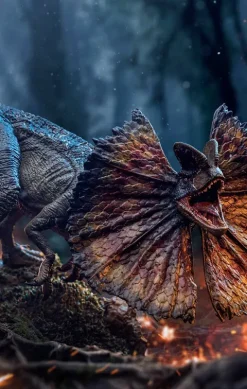 Dilophosaurus - Jurassic World - Art Scale 1/10 - Iron Studios