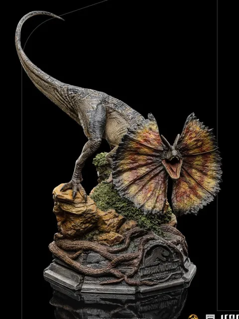 Dilophosaurus - Jurassic World - Art Scale 1/10 - Iron Studios