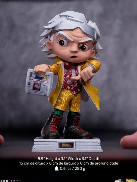 Doc Brown - Back to the Future - Minico - Iron Studios