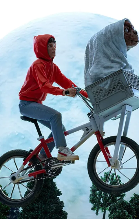 E.T. & Elliot Deluxe E.T. The ExtraTerrestrial Art Scale 1/10 Iron Studios