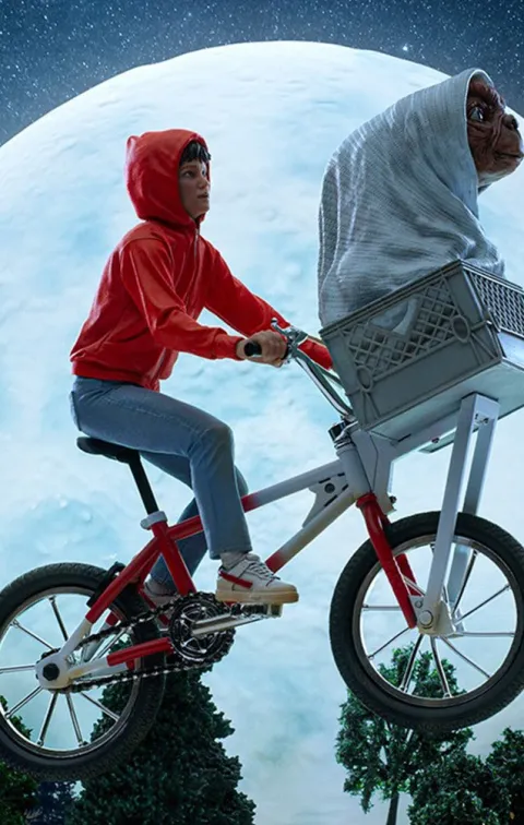 E.T. & Elliot Deluxe E.T. The ExtraTerrestrial Art Scale 1/10 Iron Studios