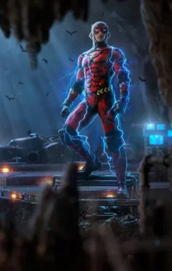 Flash Alternate Version The Flash Movie Art Scale 1/10 Iron Studios