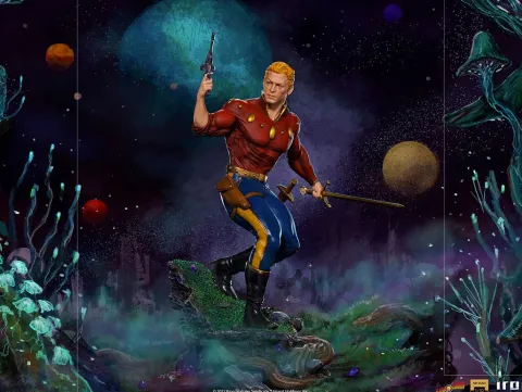 Flash Gordon Defenders of The Earth Art Scale 1/10 Iron Studios